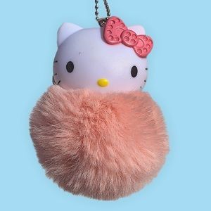 Hello Kitty Keychain Fluffy
